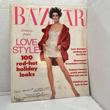 Harper’s Bazaar Love Style,  Beauty, Fashion,  Vintage December 1990 picture