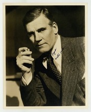 Walter Huston 1947 Signed 8x10 Canadian Actor Academy Award Winner Singer Photo  picture