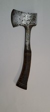 Vintage Estwing 14A hatchet no sheath , stacked leather handle picture
