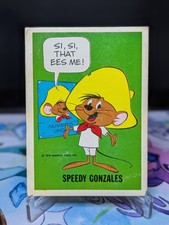 Vintage 1974 Warner Bros. Speedy Gonzales Comic Card 