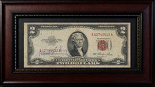Dr. Martin Luther King Jr. Signed Currency - Two US Dollar Red Seal Note - MLK picture