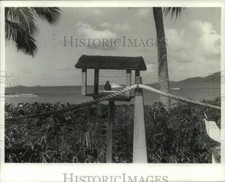 1985 Press Photo Bird House at Virgin Gorda, British Virgin Islands - noa46669 picture