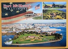 Postcard MD: Fort McHenry. Baltimore. MD. ( Large format 6.7x4.6