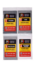 Refill Grit Kit for 20lb Rock Tumbler Stone Polishing Silicon Carbide Al Oxide picture