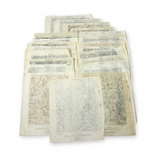 Lot of 22 WWII 1944 British War Office GSGS 4492 Bavaria 1:50,000 Maps picture