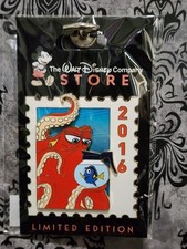 DEC WDCS D23 2026 Pixar Stamp Dory Hank Finding Dory 2016 LE Disney Pin picture