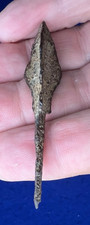 Ancient Iron Arrowhead Roman Byzantine Armor Piercing Three Lobed Balkans picture