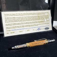 Independence Hall Nouveau Spectre Gun Metal & 24K Twist Ballpoint Edition# 4/76 picture