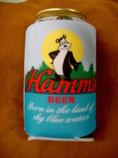 Hamm's Beer Can Koozie, Wrap, Insulator - Bear sunset picture