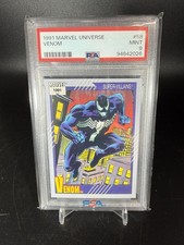 1991 Marvel Universe #58 Venom PSA 9 picture