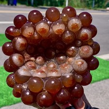 2.44LB Natural Gobi Agate Eye Agate grape shape Crystal Madagascar mineral- picture