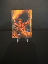 2024 SkyBox Marvel Masterpieces Nahuel Grego Pyro #24 Legendary Orange /99 picture