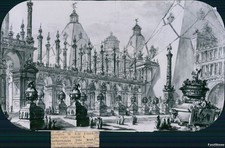 1958 Drawing Set Mozart Opera Charles Challe Library Show Photo 5X7 picture