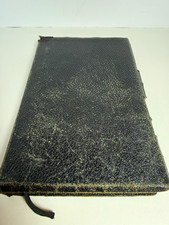 Vintage Cambridge Turquoise KJV Bible 1950s India Paper Unmarked Clean Text picture
