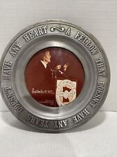 Vintage Hubert Humphrey AFL-CIO Commemorative Pewter Plate Sept 19,1977  RARE picture