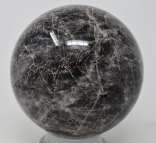 Large Dark Smoky Quartz Sphere 171 mm 15 lb 8.3 oz picture