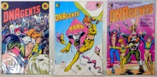 DNAgents Lot of 3 #10, 11, 12 (1984) Eclipse Comics 1st Print Comic Books picture
