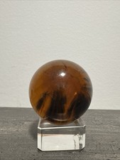 Yellow Flourite Crystal Sphere 206 Grams 2” picture