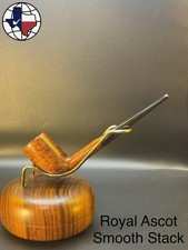Vintage Royal Ascot Smooth Stack Tobacco Pipe picture