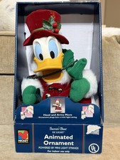 Donald Duck Mickey Unlimited Animated Ornament EZ Light Christmas Santa's Best picture
