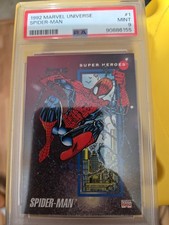 1992 Marvel Universe #1 Spider-Man PSA 9 MINT picture