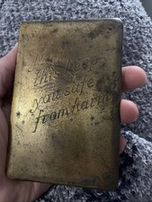 WW2 US Heart Shield Bible Named picture