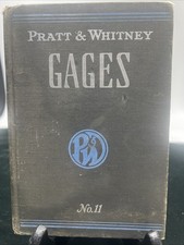 Pratt and Whitney Gages Catalog No. 11 Book 1947 picture