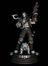 Lobo Resin Sculpture Statue Model Kit DC size choices Unpainted/Unassembled picture
