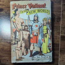 Prince Valiant In the New World Book 6 Hal Foster Hardcover w/ DJ 1956 picture