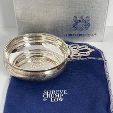 Shreve Crump & Low Porringer Bowl Lunt Sterling Silver 1917 Teddy Bear 78 grams picture