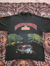Vintage 1997 Budweiser “We Could’ve Been Huge” Chameleon Graphic T-Shirt – Sz L picture