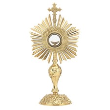 San Gimignano Monstrance, Brass 23'' High x 12