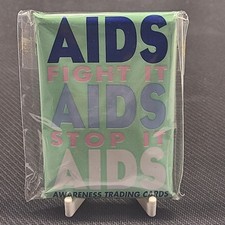 1993 Eclipse AIDS Awareness cards unopened pack with condom picture