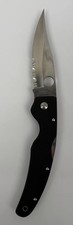 Spyderco Renegade C23GPS Folding Knife GIN-1 Blade Seki Japan G10 Combo Edge VTG picture