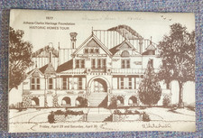 1977 Athens-Clarke Historic Homes Tour 48-pg souv program w/ photos, vintage ads picture