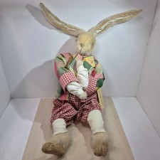 Rare Vintage 2000 Bethany Lowe Signed Limited Easter Doll 'Egg Painter' 37/50 picture