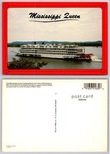 Continental Mississippi Queen Riverboat Postcard picture