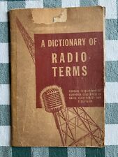 Vintage manual (1945) A Dictionary of Radio Terms, Allied Radio Corporation picture