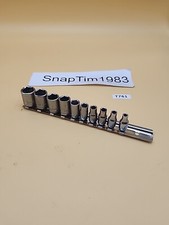 Craftsman Tools Socket Set Metric 10 Pc USA picture