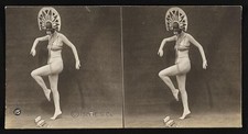 Photo:Broadway Belle Dancer 1928 Flapper Costume Stereo Photo picture