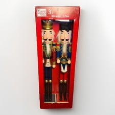 3 Foot Nutcracker Soldier 2 Piece Set Home Depot Home Accents Holiday Christmas picture