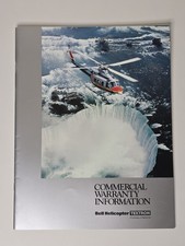 Bell Helicopter Textron Commercial Warranty Information Brochure 1990s 8x11 picture