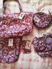 Vintage Sanrio Rare 2005 Deery-Lou Tote Bag ID card Adjustable Shoulder Bag Set picture