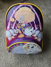 Loungefly Disney Beauty and the Beast Be Our Guest Exclusive Mini Backpack New picture