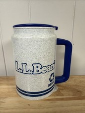 Vintage L.L. Bean Whirley Industries Thermo Travel Coffee Mug Plastic 5.75” picture