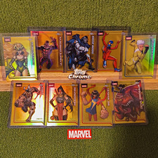 2026 Topps Chrome Marvel 9-Card Lot /275 Ultimate Daredevil Doom 2099 Spider Boy picture