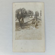 Vintage Noko Postcard Suited Men Black And White picture
