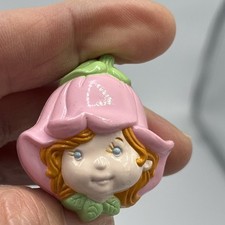 VINTAGE 1980s Avon Little Blossom Solid Cologne Brooch Pin picture