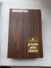 Vintage 1972 Sanderson Commercial Pilot Course Set Workbook Reference Materials  picture
