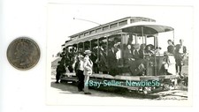 Bristol Conn CT - STREET RAILWAY COMPANY TROLLEY - c1920s Photograph picture